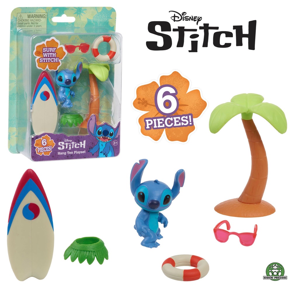 Disney - Coffret Figurine Stitch Et Accessoires