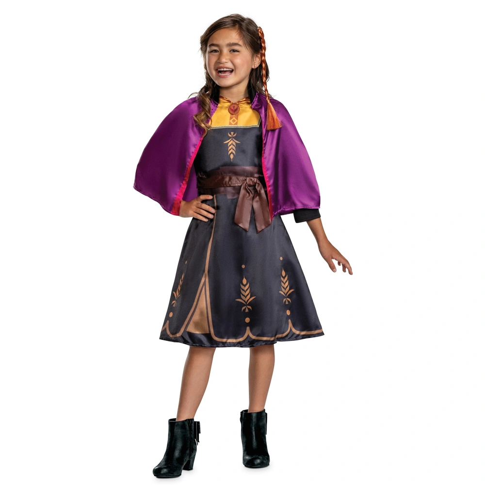 Disney Princess Costume Anna Dress-Up Set Smyths Toys UK