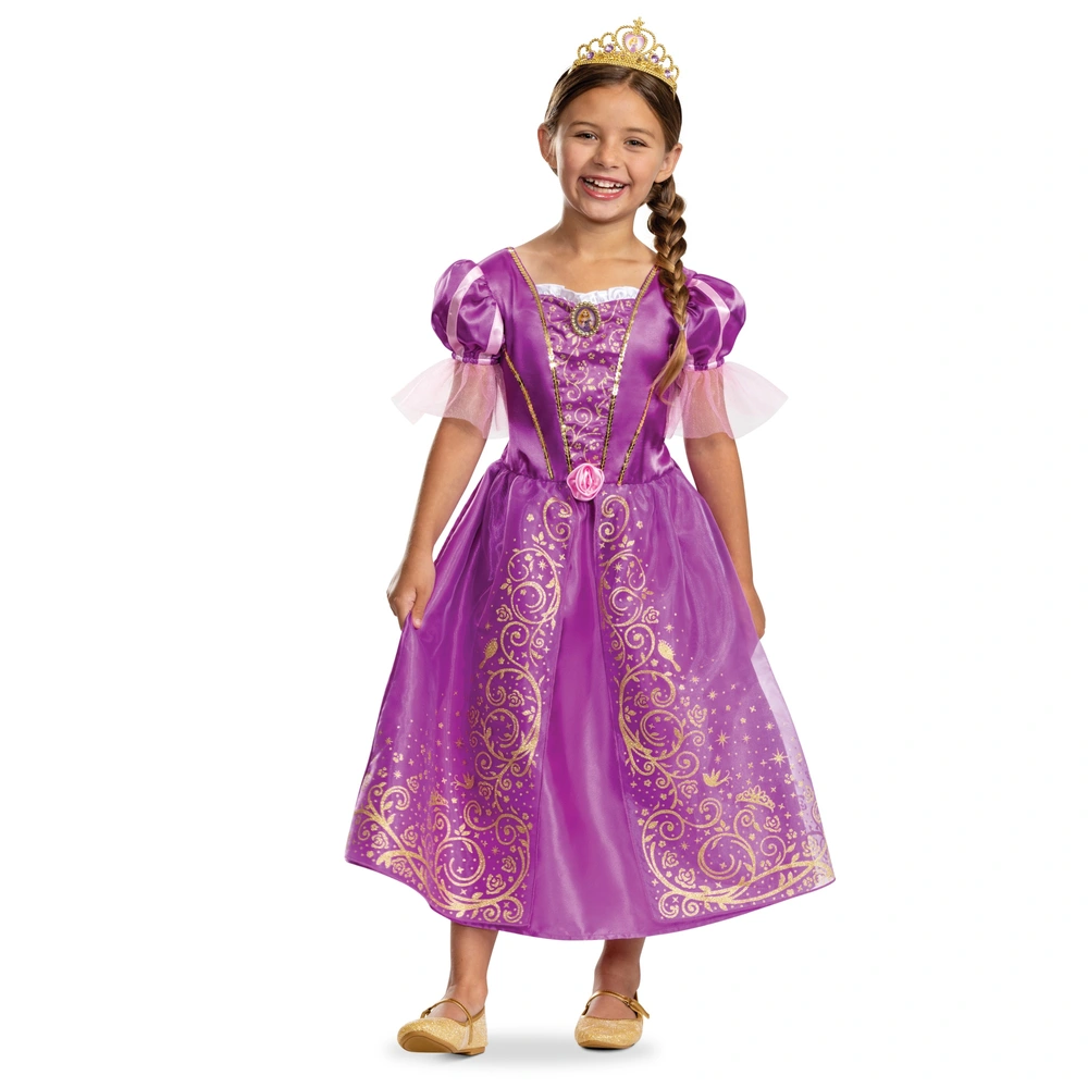 Disney Princess Costume Rapunzel Dress-Up Set Smyths Toys UK