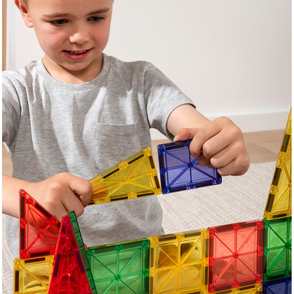 Childrens magnetic building tiles on sale