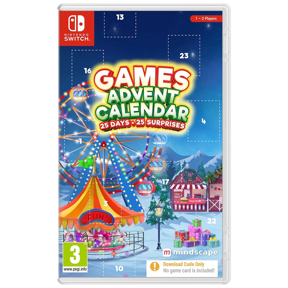 Games Advent Calendar Nintendo Switch Smyths Toys UK