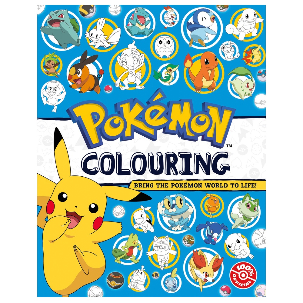 Pokémon Colouring Book Smyths Toys UK