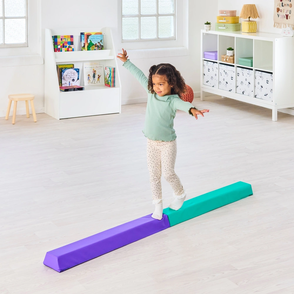 WhiteOak Balance Beam, 50 Cm, Van Hout, Voettrainer, Houten Balken Evenwichtsbalk Voor Thuis Balanceerbalk Gymnastiekbalk 1614188472