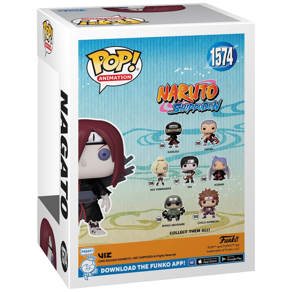 Funko POP! Animation 1574: Naruto Shippuden Nagato (Glow-in-the-Dark ...
