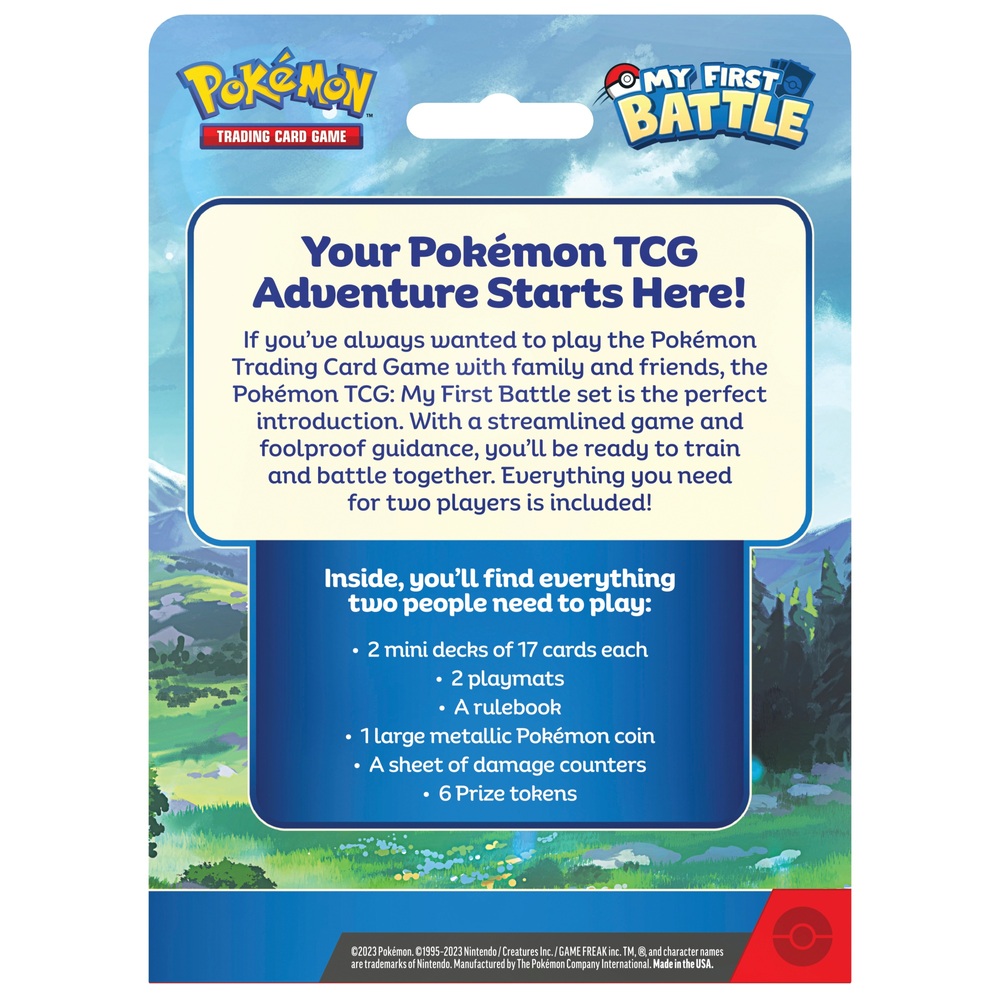 Pokemon Trading Card Game My First Battle (Styles May Vary)