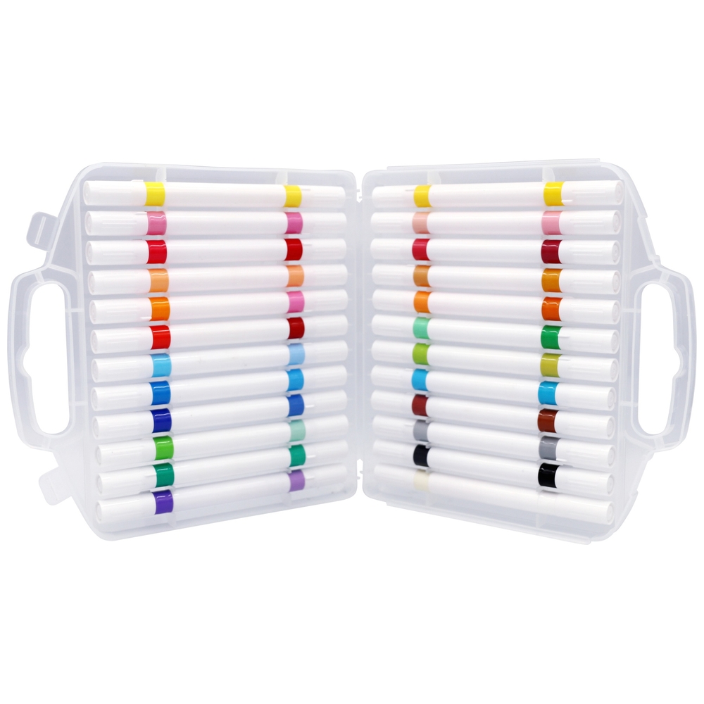 Crafty Co. Dual Tip Acrylic Markers 24 Pack | Smyths Toys UK