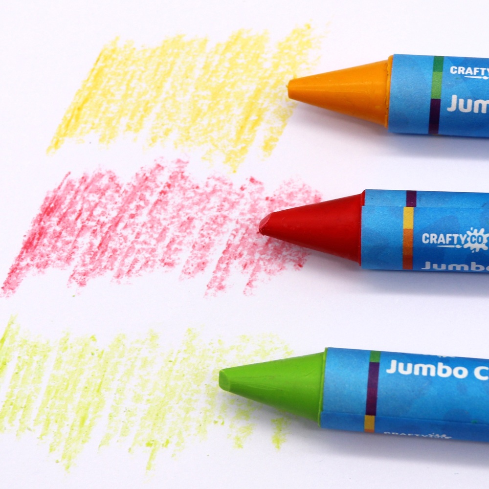 Crafty Co. Jumbo Crayons 24 Pack | Smyths Toys UK