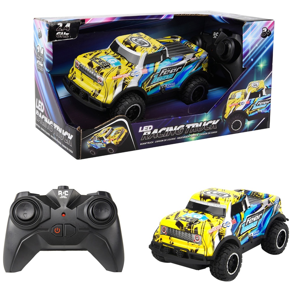 1:24 Radio Control Mini LED Racing Truck | Smyths Toys UK