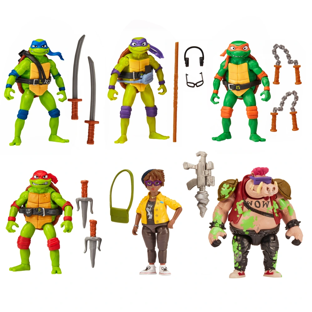 Teenage Mutant Ninja Turtles Mutant Mayhem Action Figures Ooze