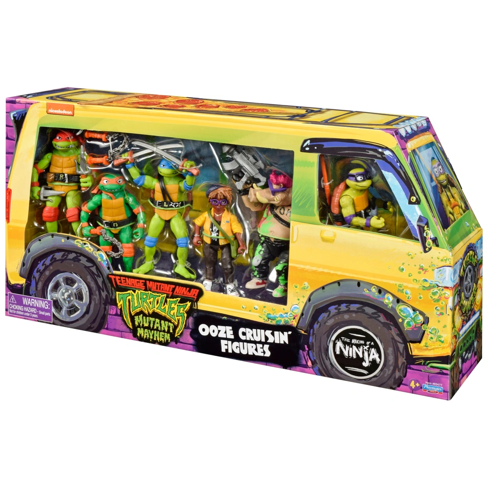 Teenage Mutant Ninja Turtles Mutant Mayhem Action Figures Ooze