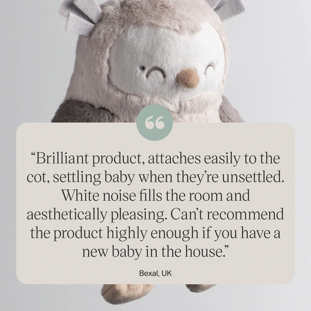 Tommee Tippee Ollie the Owl Deluxe Light and Sound Sleep Aid