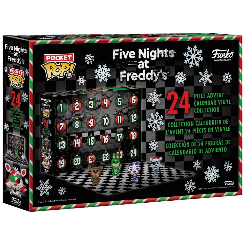 Pocket POP! Vinyl Five Nights at Freddy's Advent Calendar Smyths Toys UK