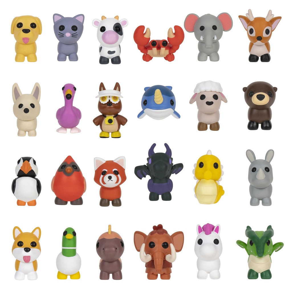 Adopt Me! 5 Surprise Plush Pets, Stuffed Animal Plush Toy - Series 1 
