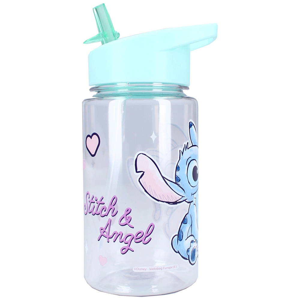 Sarcia.eu Trinkflasche Stitch Disney Transparente Flasche/Bidon