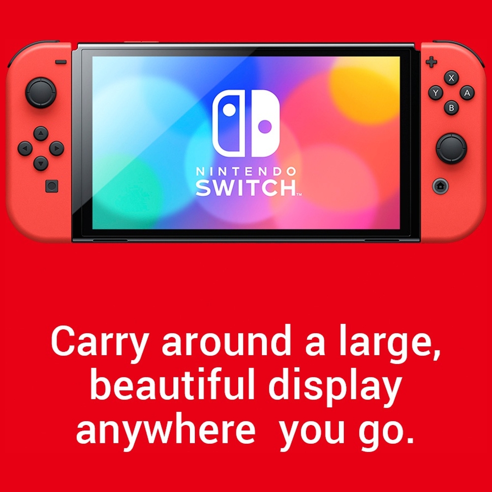 Nintendo Switch - OLED Model: Mario Red Edition