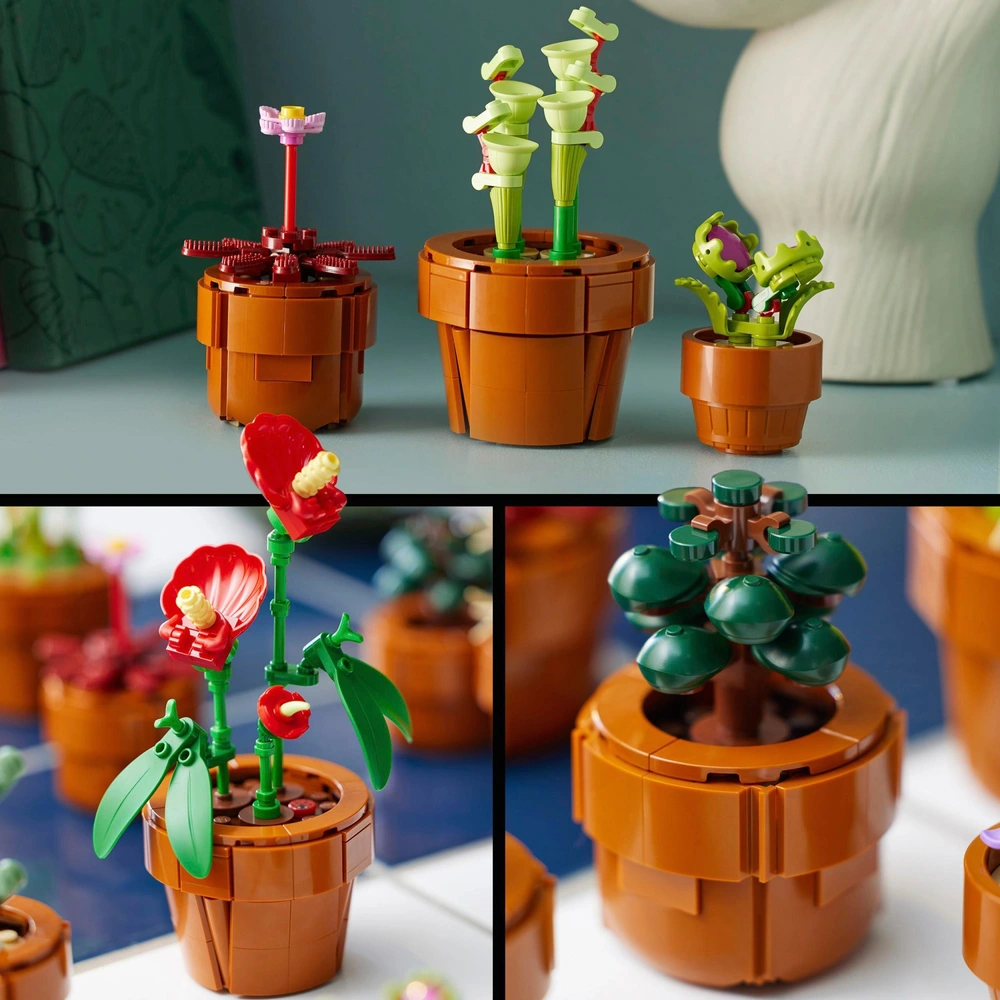 LEGO Botanical Collection 10329 Tiny Plants Set for Adults | Smyths Toys UK