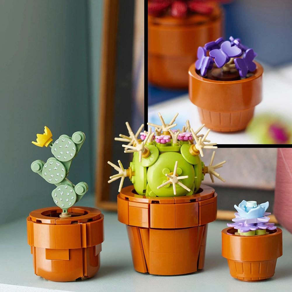 LEGO Botanical Collection 10329 Tiny Plants Set for Adults | Smyths Toys UK