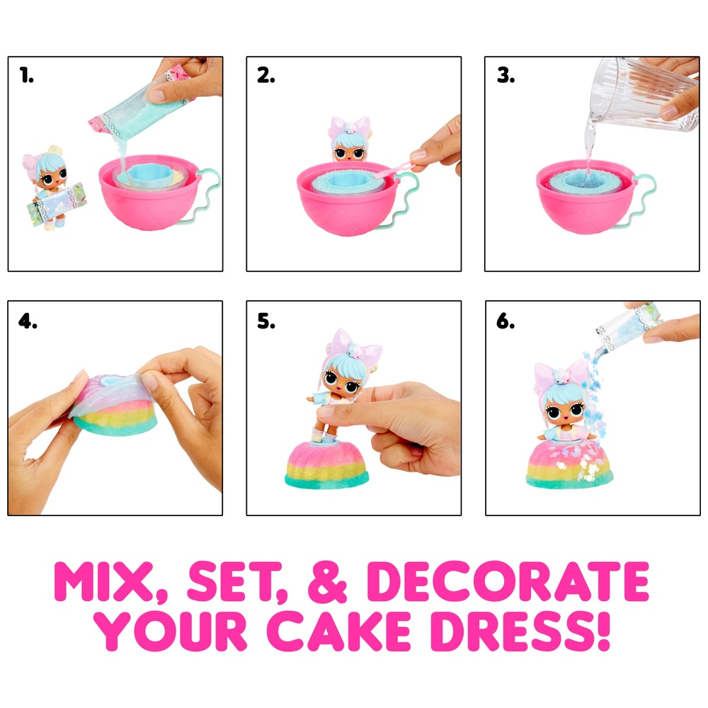 L.O.L. Surprise! Mix & Make Birthday Cake Tots