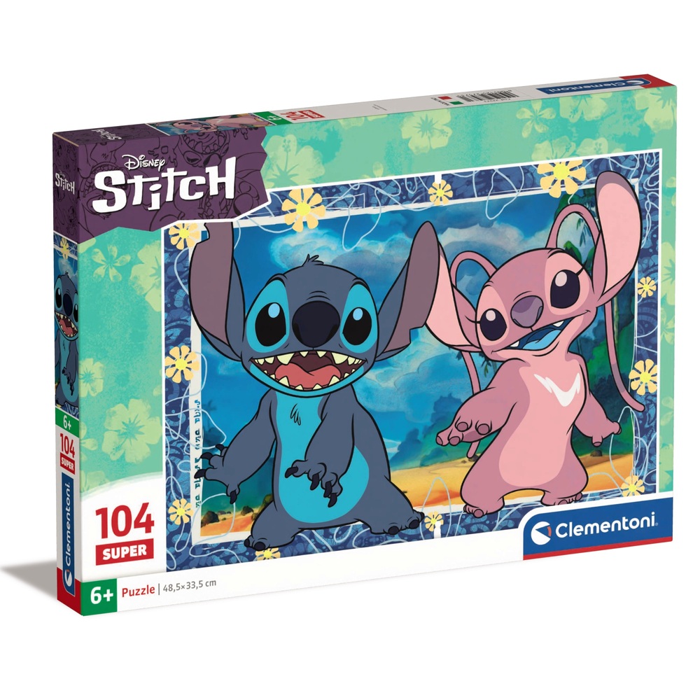 Clementoni Disney Stitch 104 Piece Jigsaw Puzzle