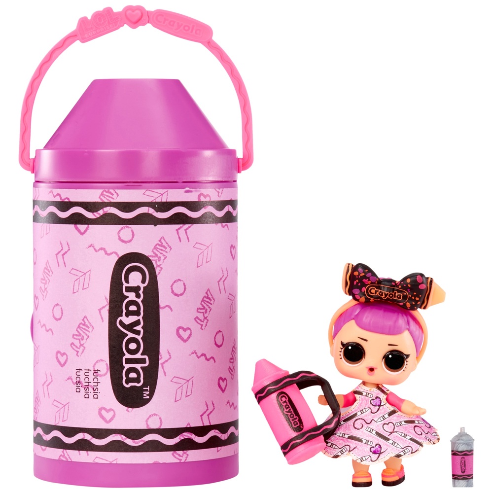 L.O.L. Surprise! x Crayola Doll Mini Colour Me Studio Assortment