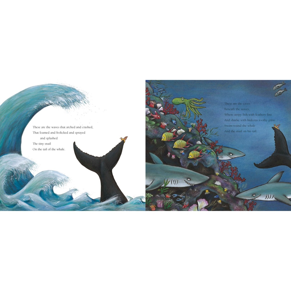 The Snail and the Whale Paperback Book by Julia Donaldson and Axel ...