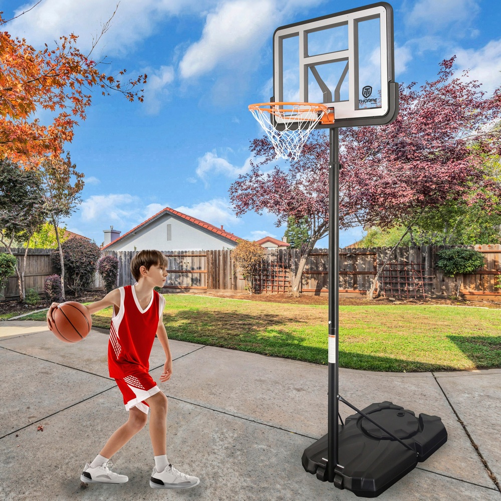 Adjustable Portable Basketball Stand 230 to 305cm Smyths Toys UK