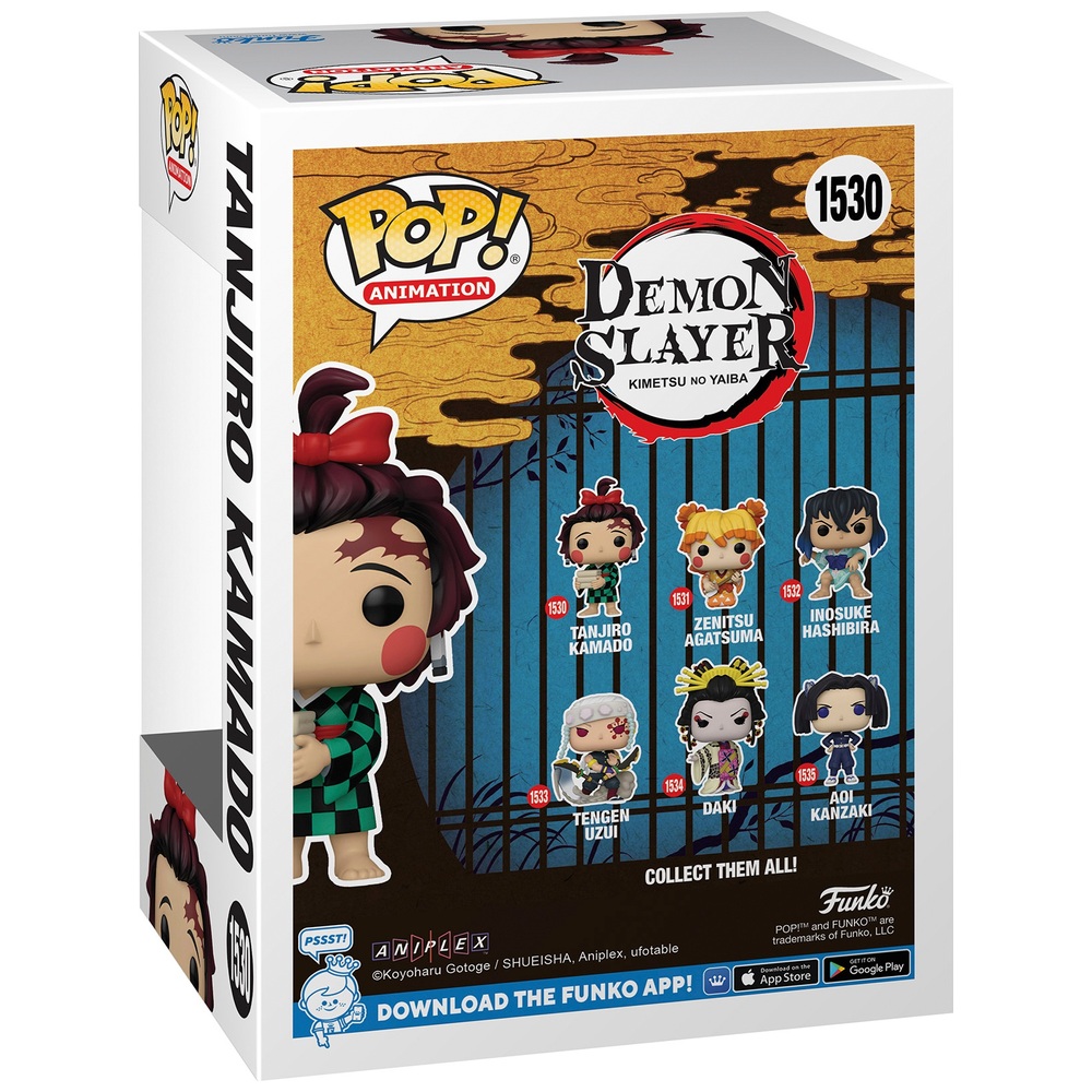 Funko POP! Animation 1530: Demon Slayer Tanjiro Kamado (Kimono ...