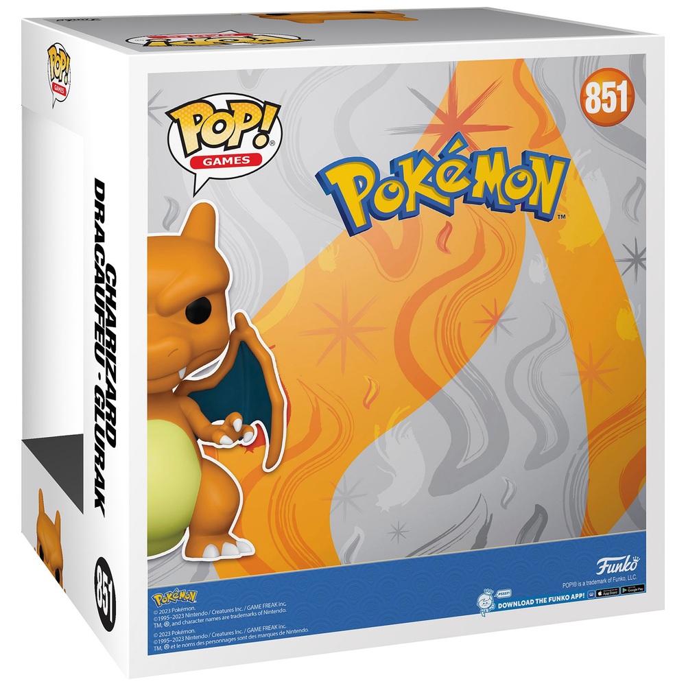 POP! Jumbo Vinyl 851: Pokémon Charizard | Smyths Toys UK