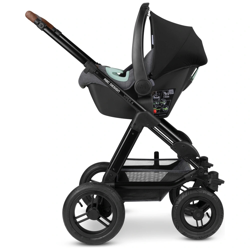ABC Design Viper 4 Kinderwagen 3-in-1 Crow grau | Smyths Toys sterreich
