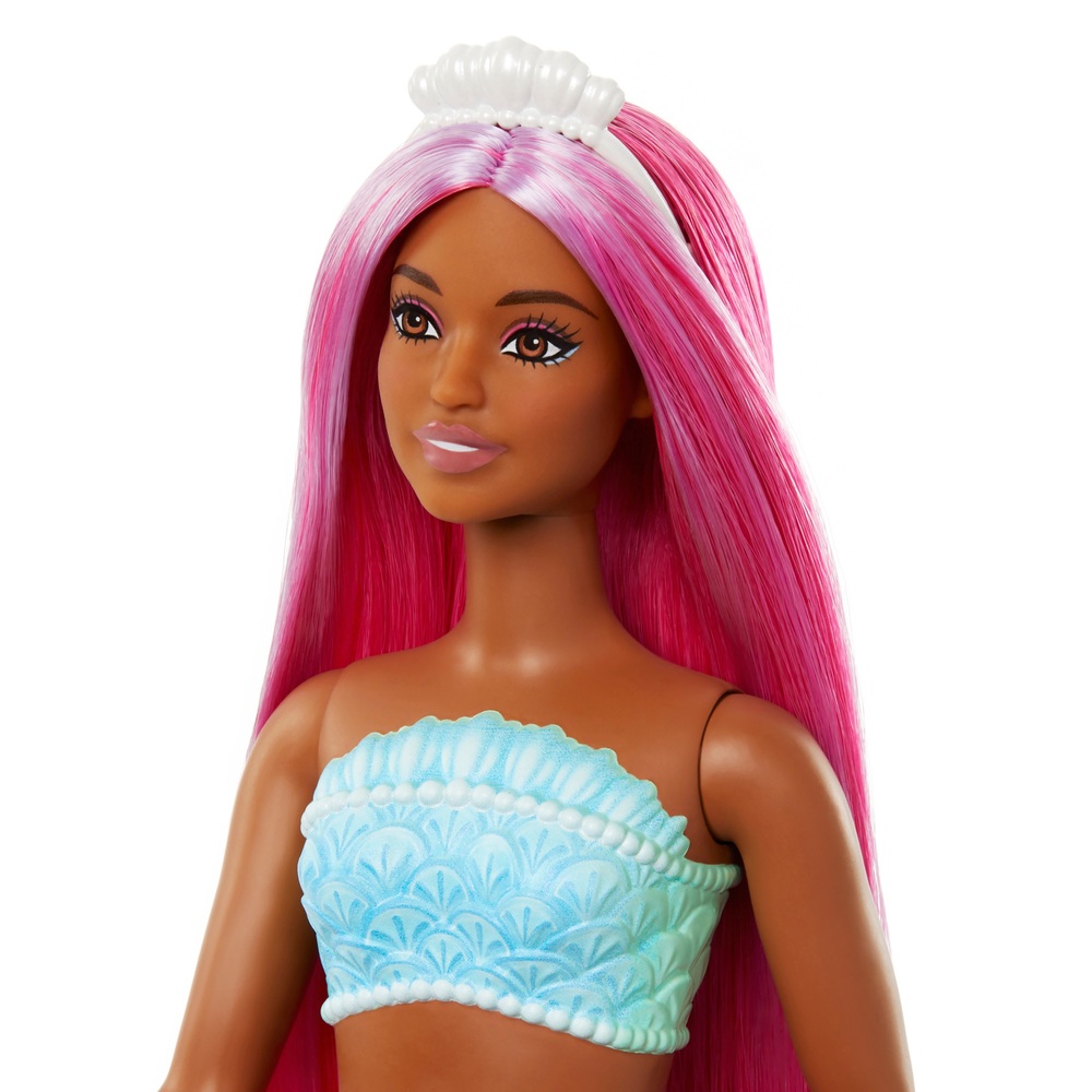 Barbie Dreamtopia Mermaid Doll with Pink and Red Hair | Smyths Toys Ireland