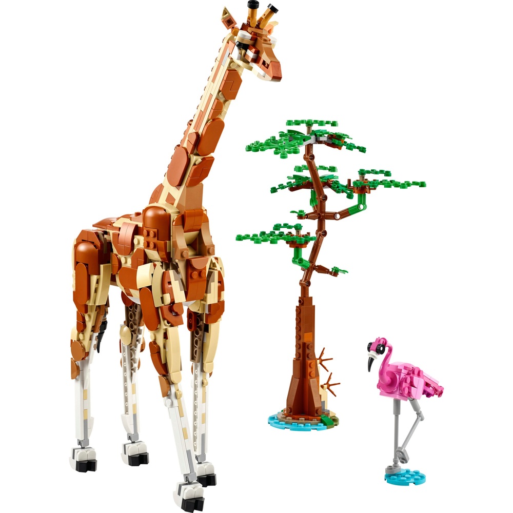 LEGO Creator 31150 Wild Safari Animals 3-in-1 Toys Set | Smyths Toys UK