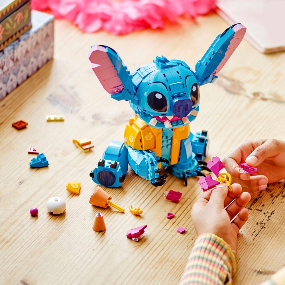 LEGO Disney 43249 Stitch Buildable Kids’ Toy Playset