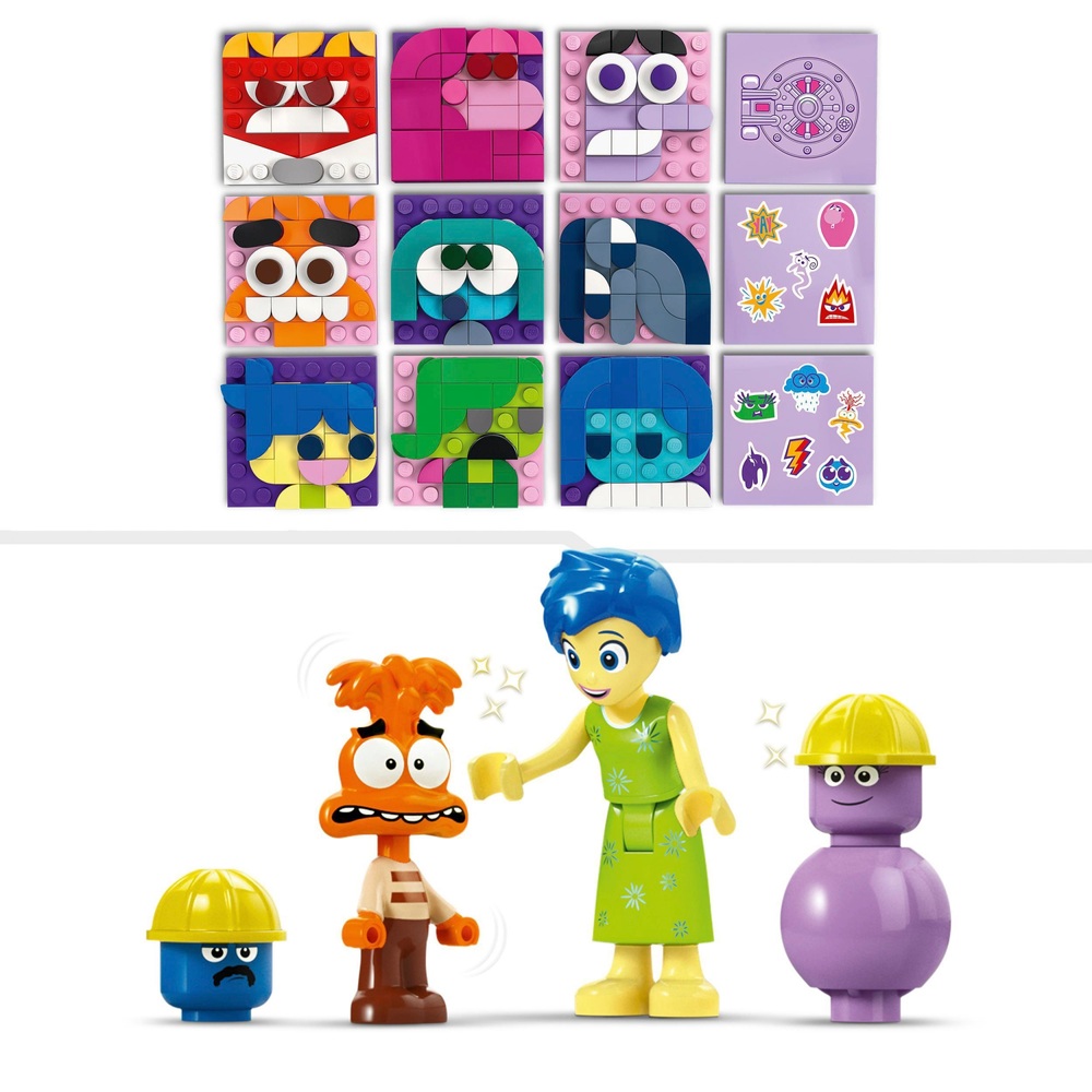 LEGO Disney Pixar 43248 Inside Out 2 Mood Cubes Set | Smyths Toys UK