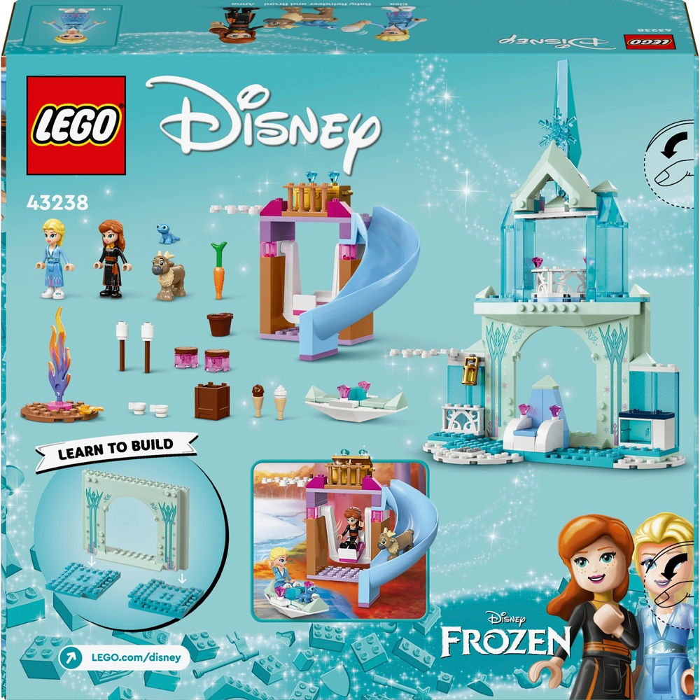 LEGO Disney 43238 La Reine des Neiges Le Château de Glace d'Elsa