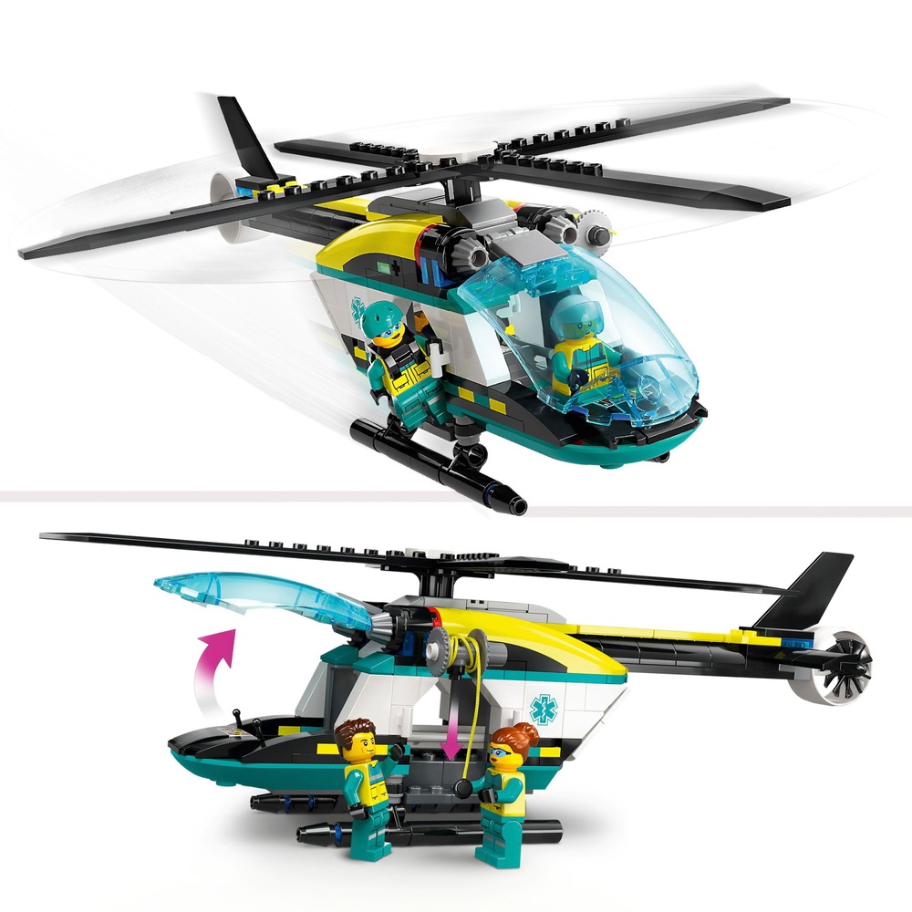 L'hélicoptère des pompiers 30566 | City | Boutique LEGO® officielle FR