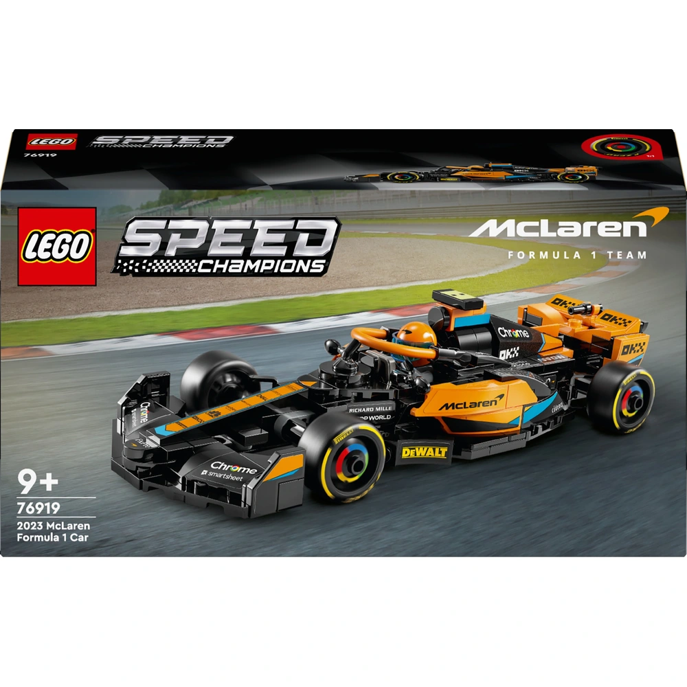 LEGO Speed Champions 76919 2023 McLaren Formula Race Car Set