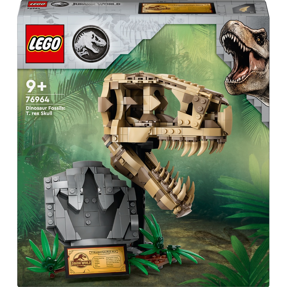 LEGO Jurassic World 76964 Dinosaur Fossils: T. Rex Skull Set
