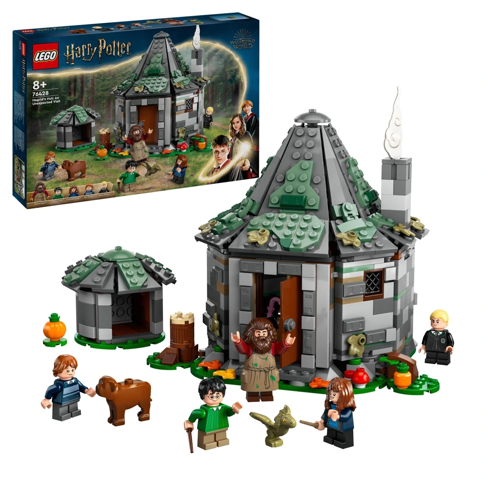 LEGO Harry Potter 76428 Hagrid's Hut: An Unexpected Visit Set