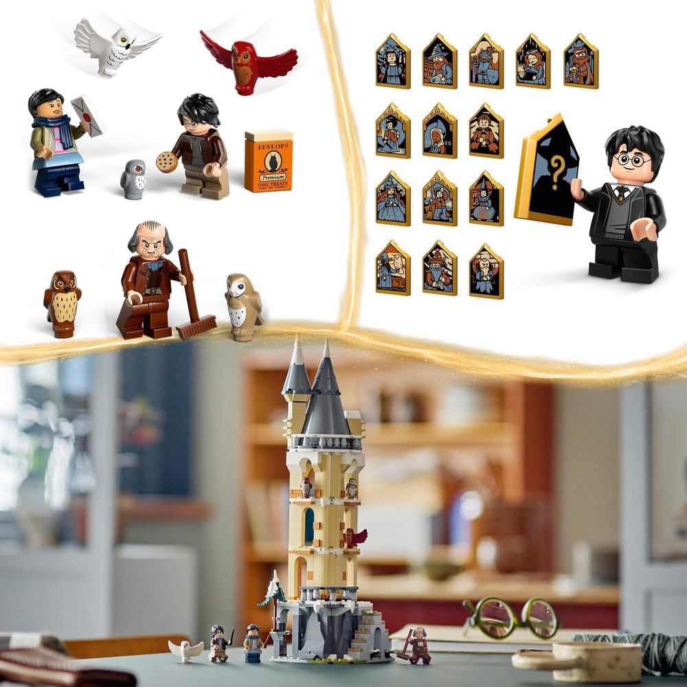 LEGO Harry Potter 2024: Eulerei, Bootshaus, Hagrids Hütte & mehr