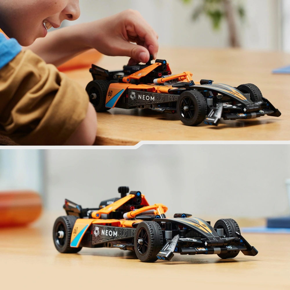 LEGO Technic 42169 NEOM McLaren Formula E Pull-Back Race Car Set