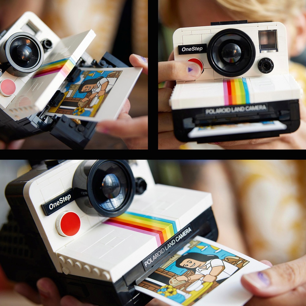 LEGO Polaroid OneStep SX 70 Camera, Hobbies & Toys, Toys & Games on  Carousell