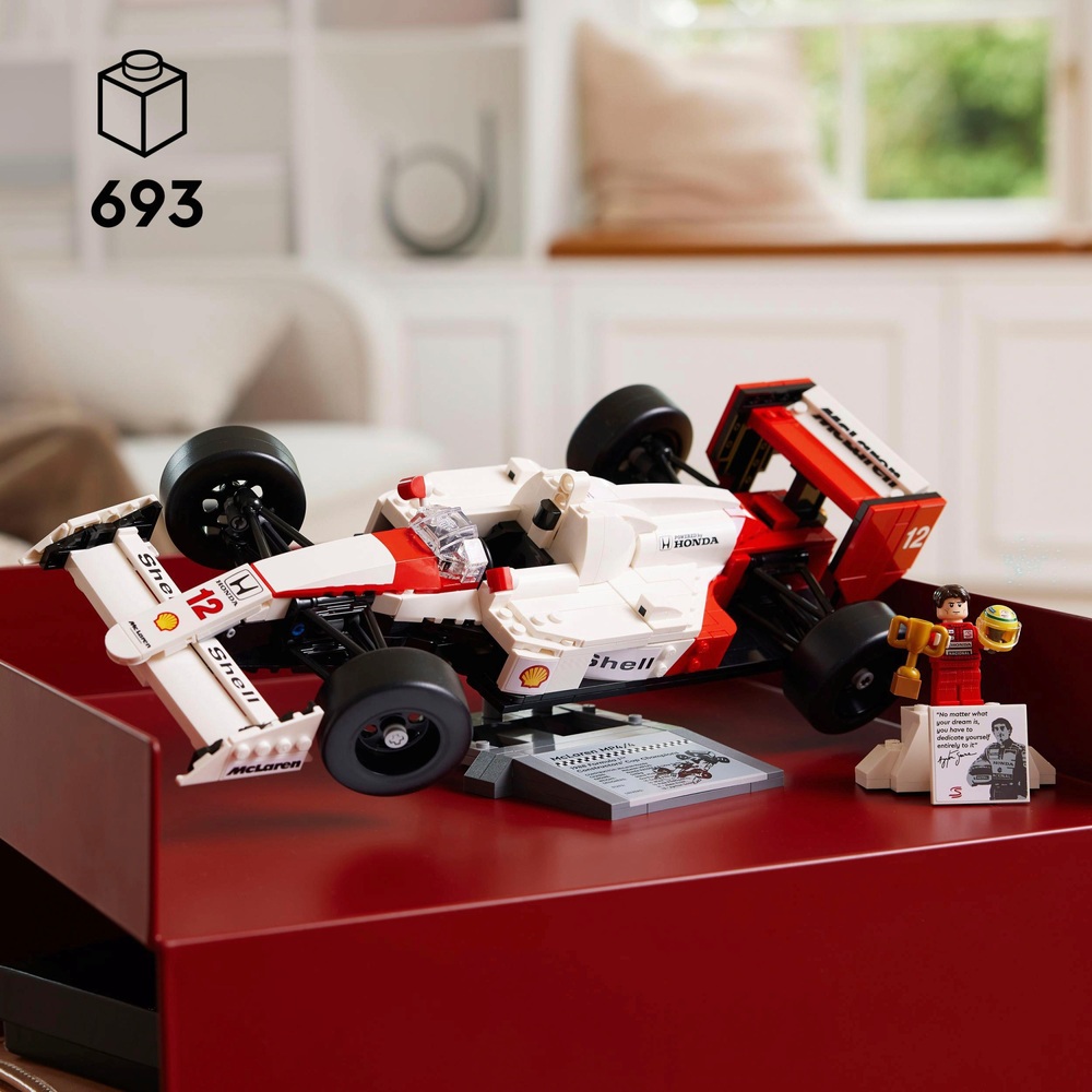 LEGO Icons 10330 McLaren MP4/4 Et Ayrton Senna | Smyths Toys France