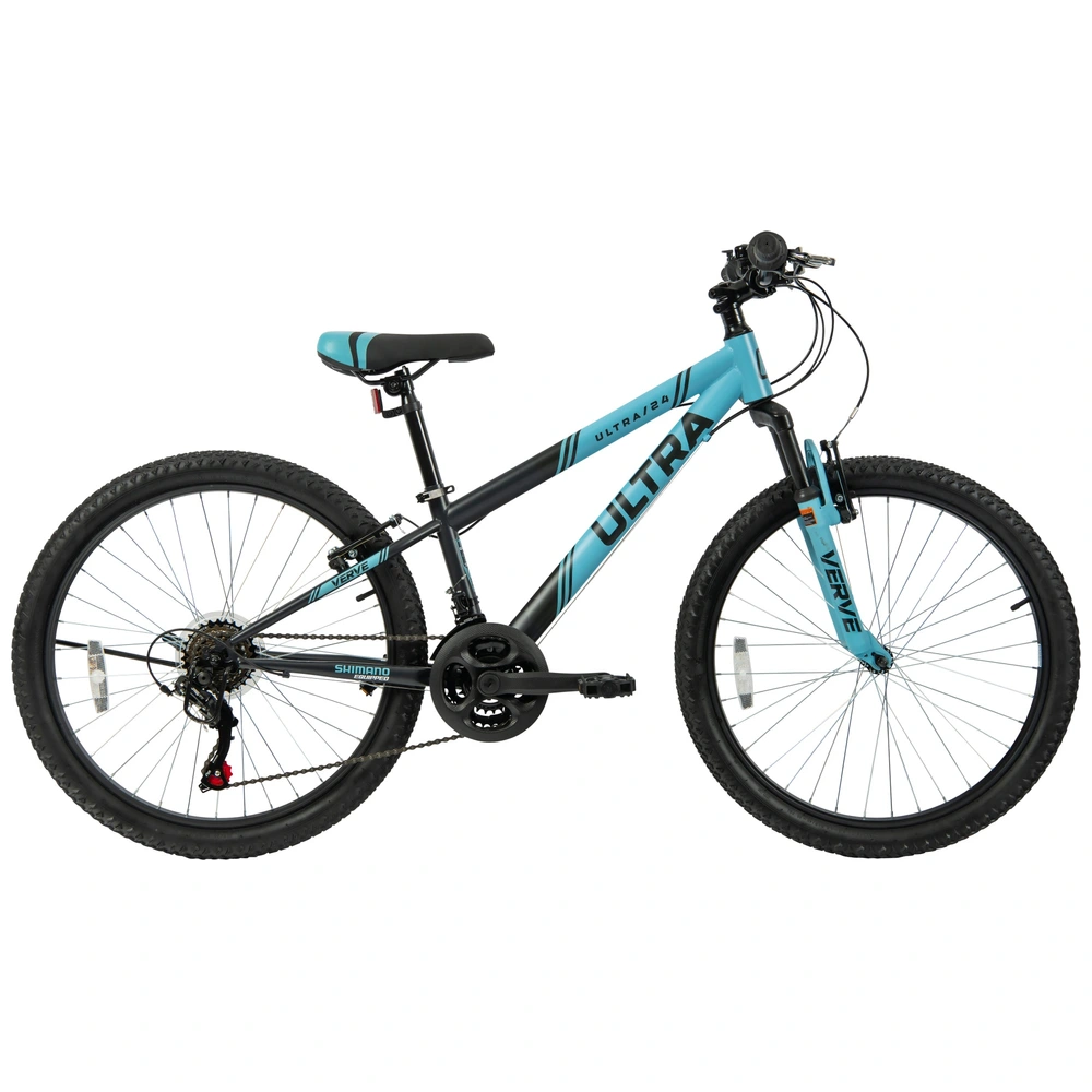 24 Inch Verve Ultra Mountain Bike Blue Smyths Toys UK