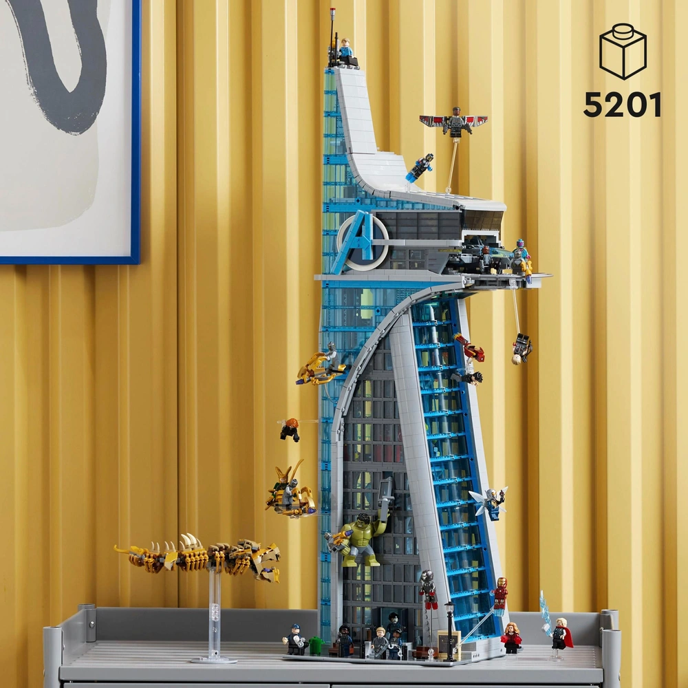 Stark Tower Marvel Lego Minifigures Set LEGO Marvel Avengers Wrath