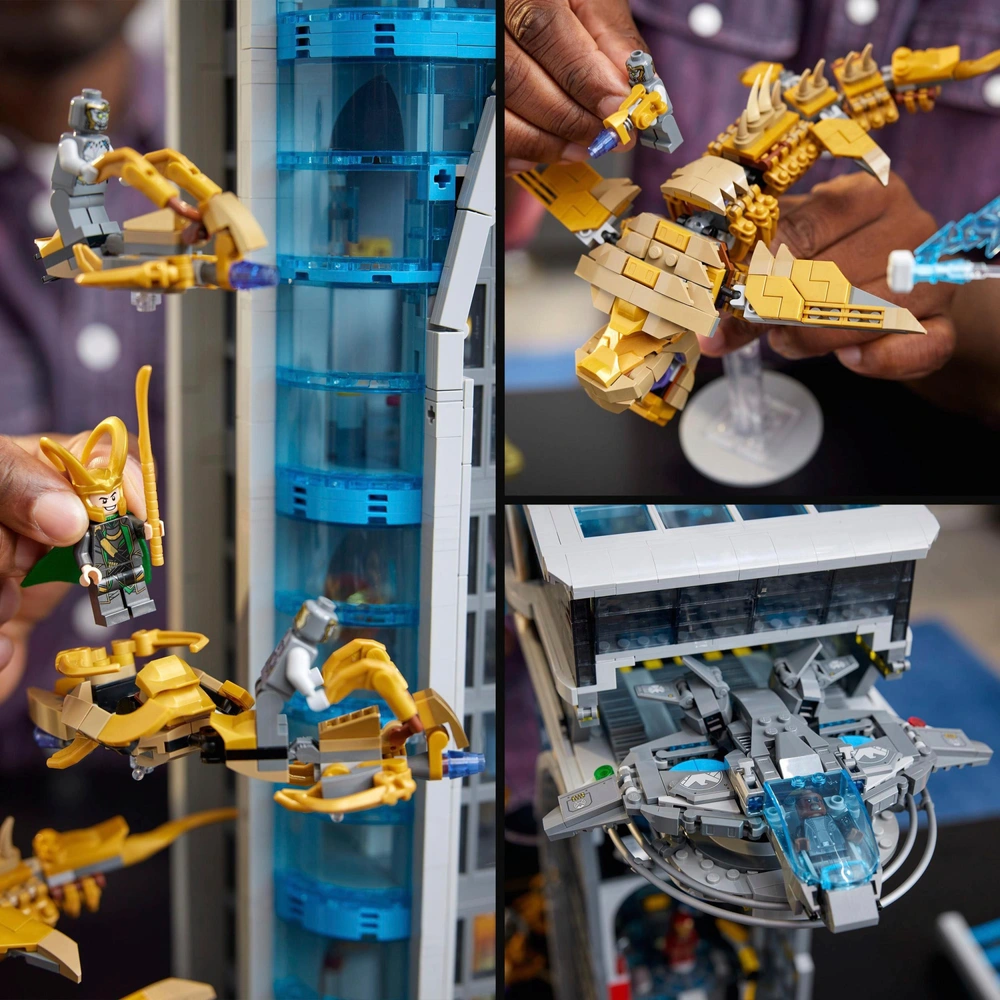 LEGO Marvel 76269 Avengers Tower Set for Adults Smyths Toys Ireland