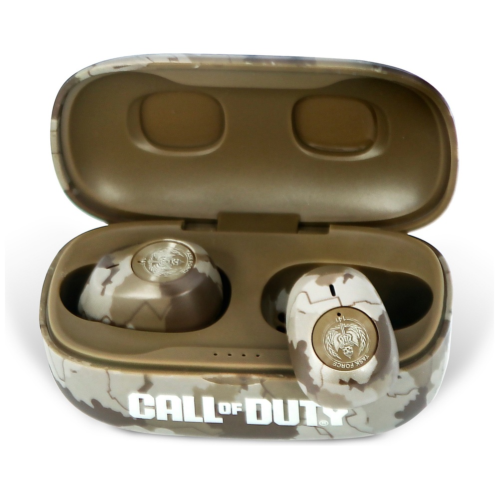 Auriculares Inalámbricos Bluetooth Call of Duty MWIII Black Camo.  Merchandising