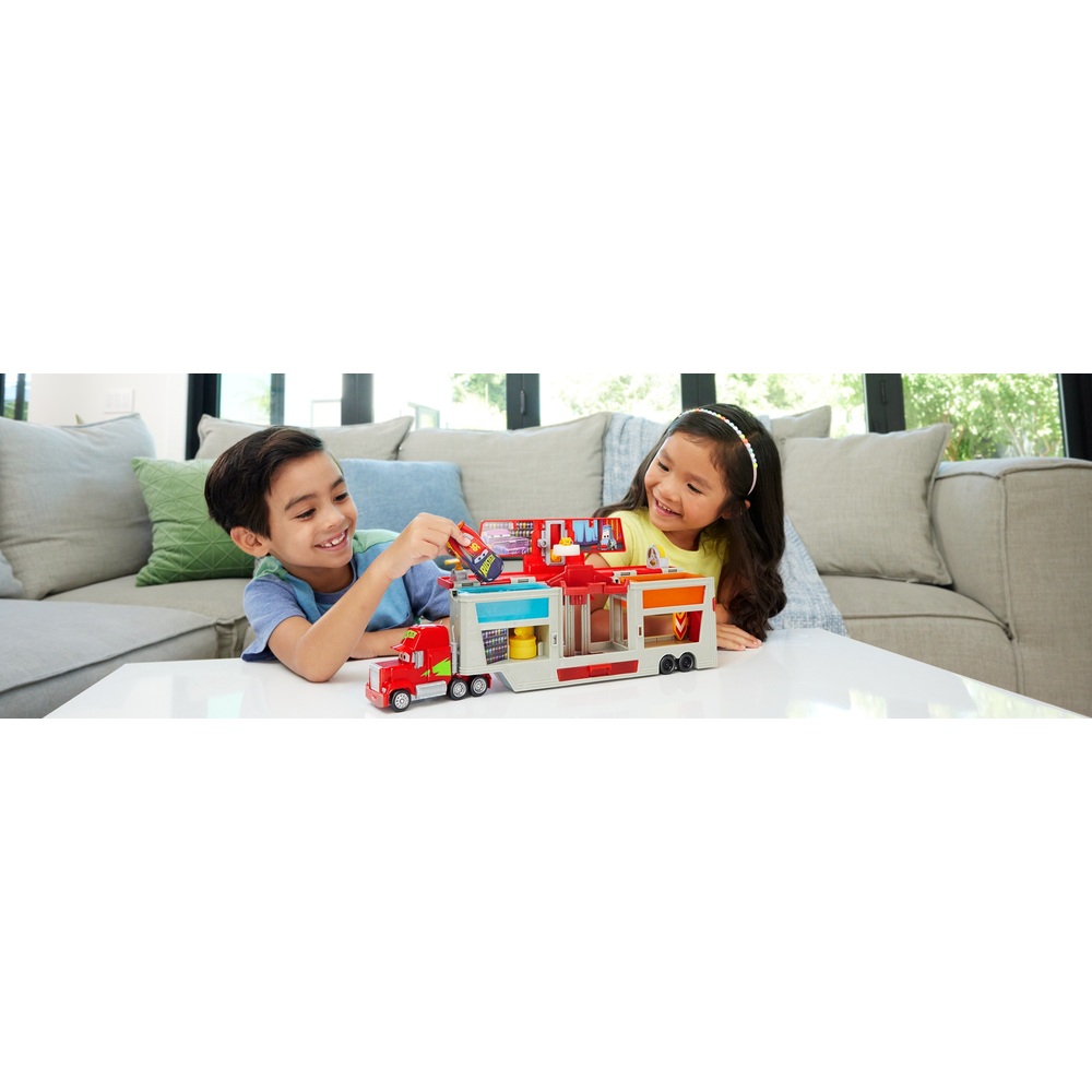 Disney Cars ColourChanging Mobile Paint Shop Mack Playset Smyths Toys UK