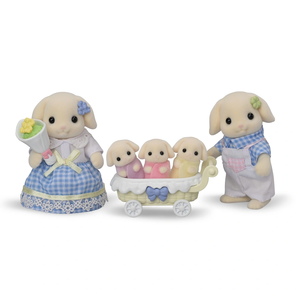 Sylvanian Families Family Flora Rabbit Smyths Toys UK