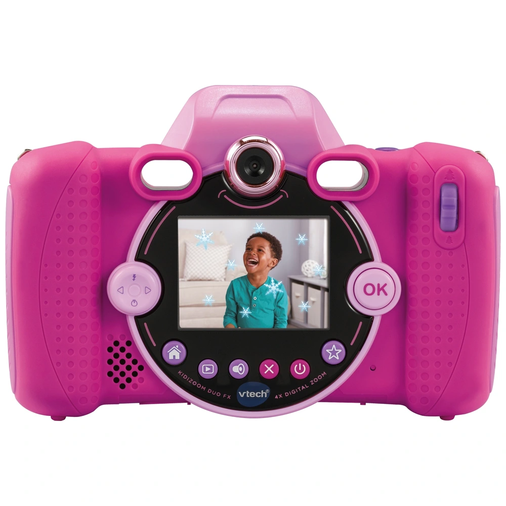 VTech KidiZoom Duo FX Camera Pink Smyths Toys UK