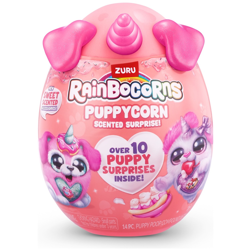 Rainbocorns Puppycorn Scented Surprise Soft Toy Assortment by ZURU ...